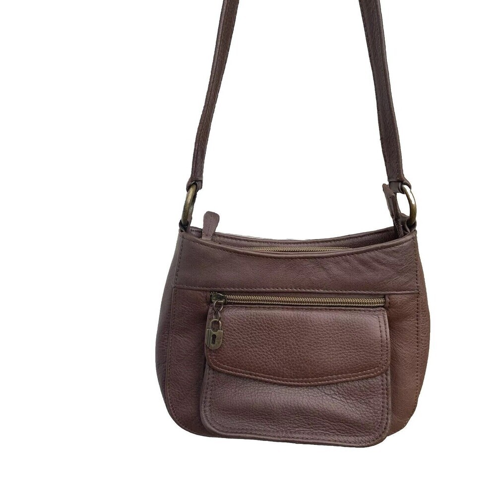 Vintage Sonoma Mini Leather Purse Hand Bag 6 x 7